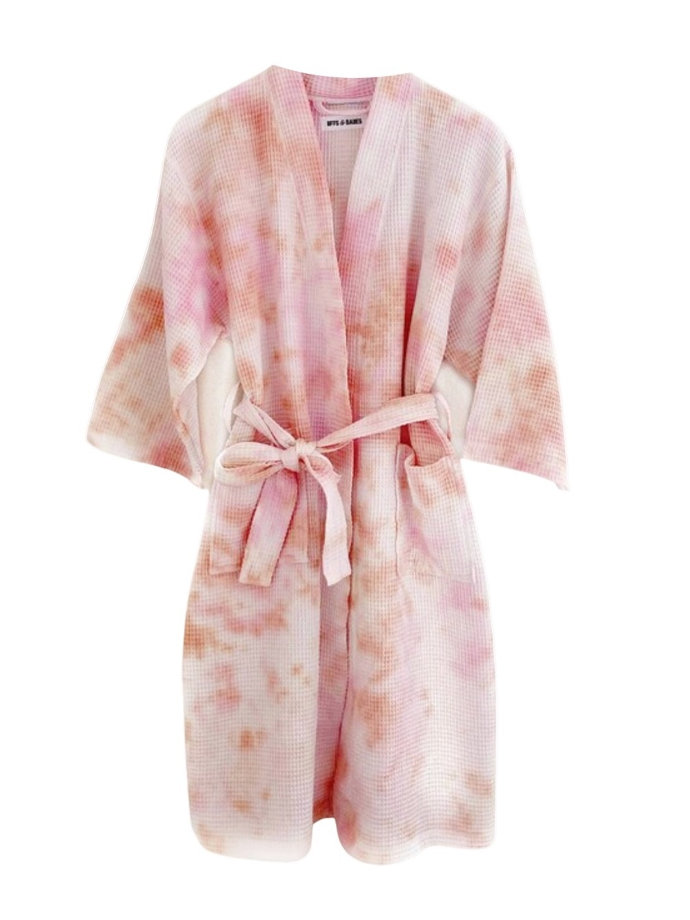 BFFS & Babes Embroidered “Mama” Full Length Robe | One Size | DUSTDYE ROSE